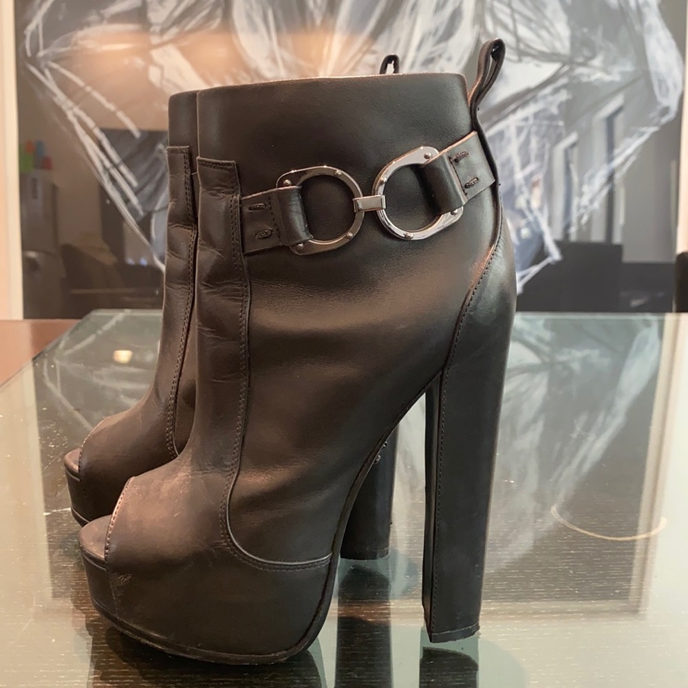 Monika Chiang open toe booties